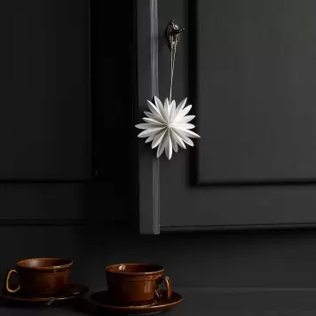 Watt & Veke - Papirpynt Flower, Hvid Watt & Veke - Papirpynt Flower, Hvid