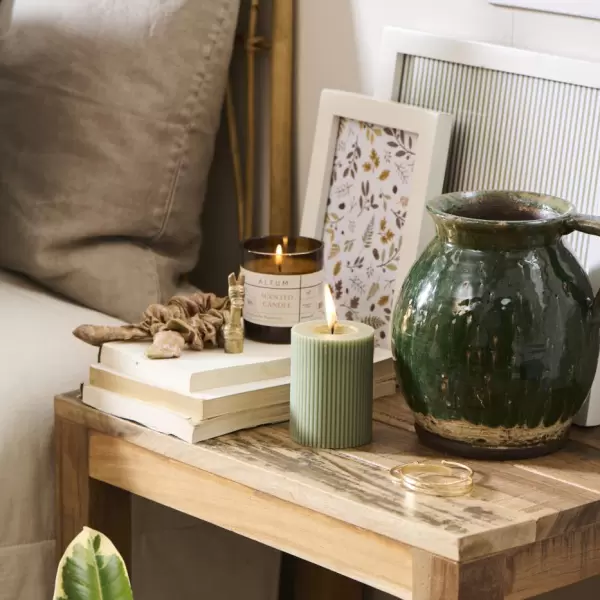 Ib Laursen - Vase Avignon, Grøn Ø:17,5*19