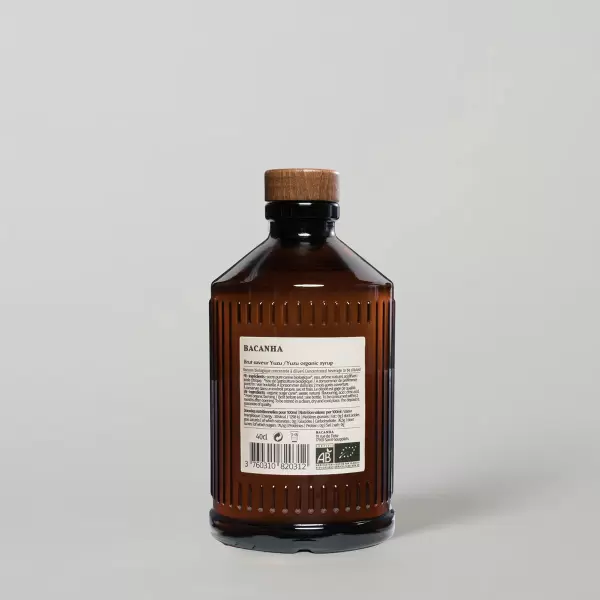 Bacanha - Organic Brut Syrup, Yuzu 400 ml.