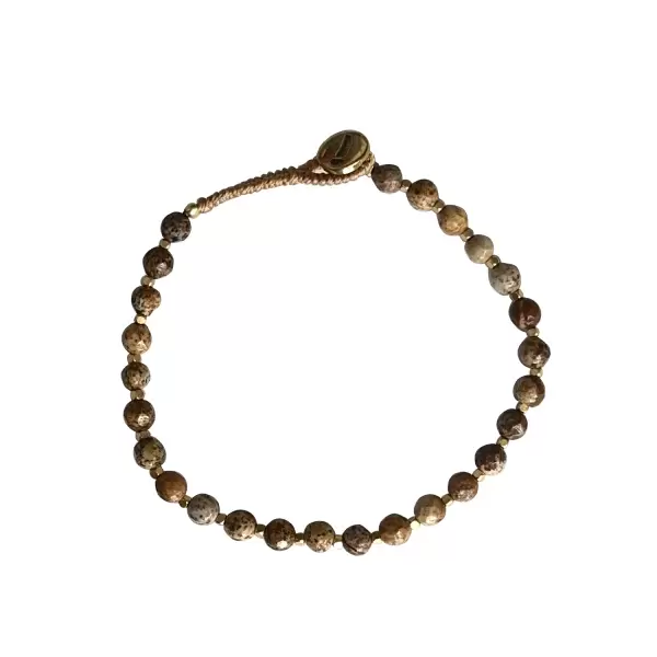 IBU Jewels - Armbånd Bo, Desert Jasper