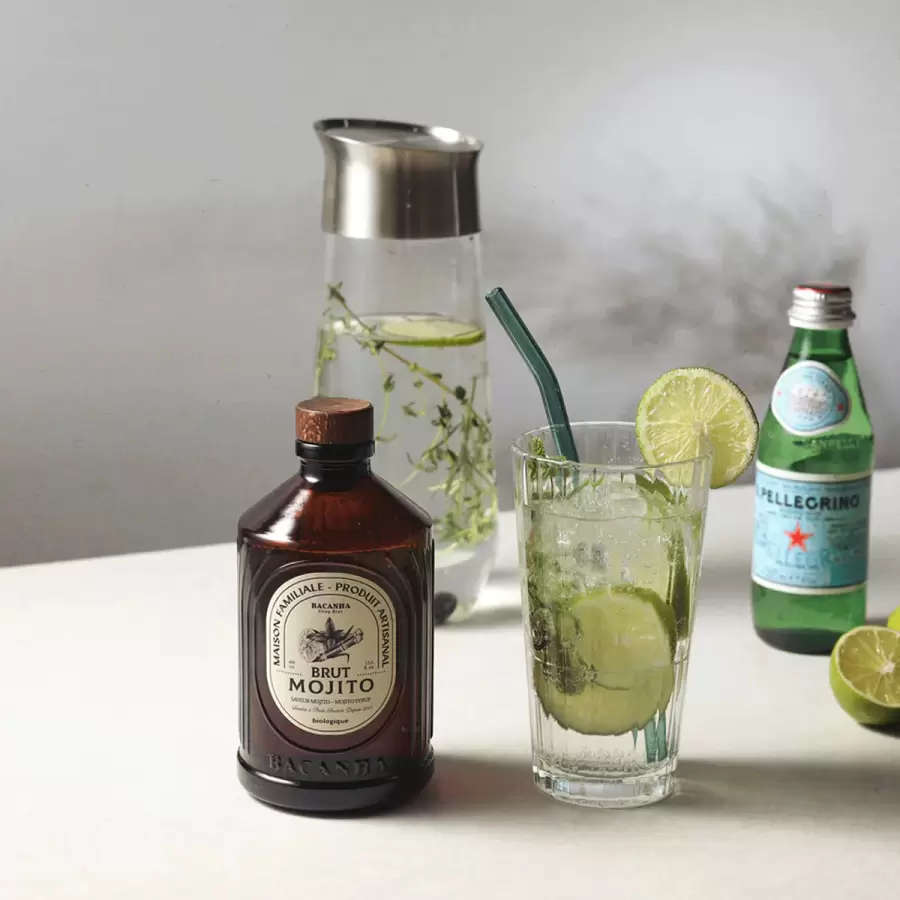 Bacanha - Organic Brut Syrup, Mojito 400 ml.