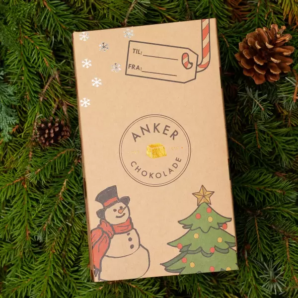 Anker chokolade - Julekalender 2024 til Børn, ØKO håndlavet chokolade