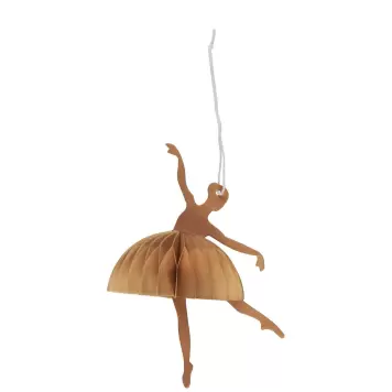 Ib Laursen - Papirklip Ballerina, Brun