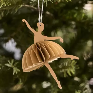 Ib Laursen - Papirklip Ballerina, Brun Ib Laursen - Papirklip Ballerina, Brun