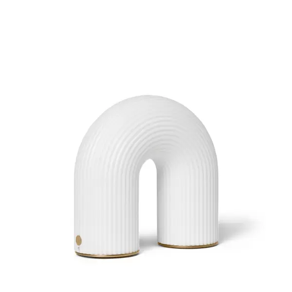 ferm LIVING - Vuelta Transportabel Lampe, Hvid
