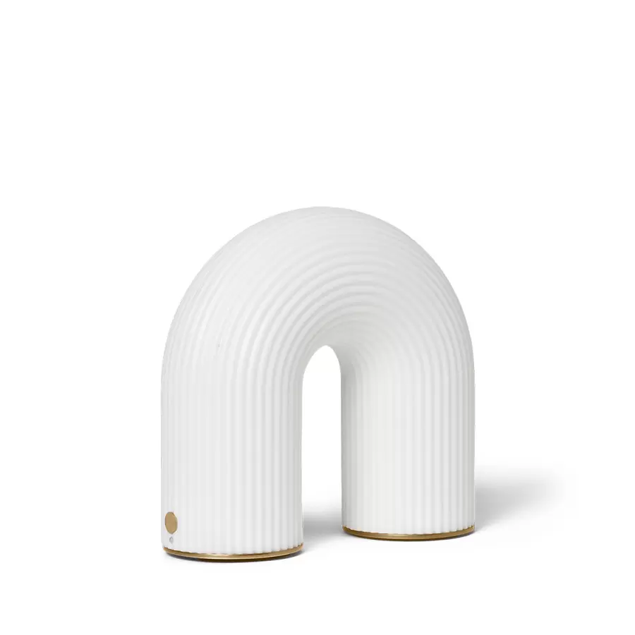 ferm LIVING - Vuelta Transportabel Lampe, Hvid
