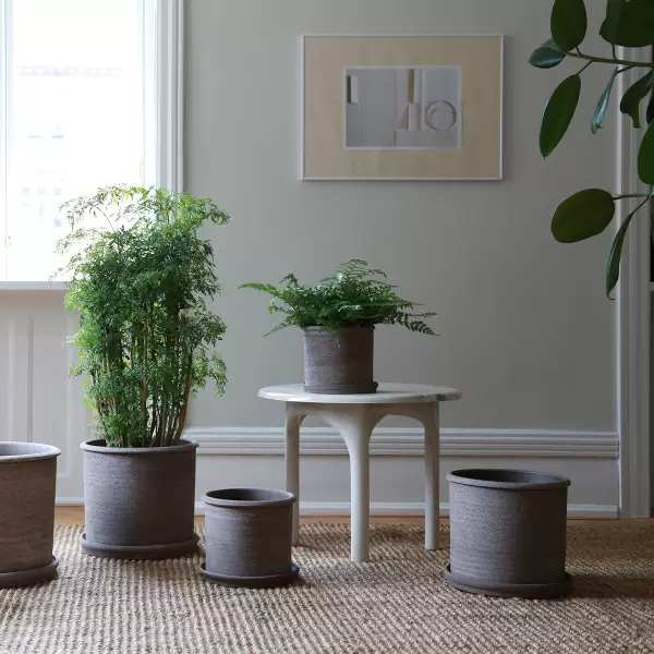 Bergs Potter - Ø:40 Stor urtepotte Modena RAW Grey - Hent selv Bergs Potter - Ø:40 Stor urtepotte Modena RAW Grey - Hent selv