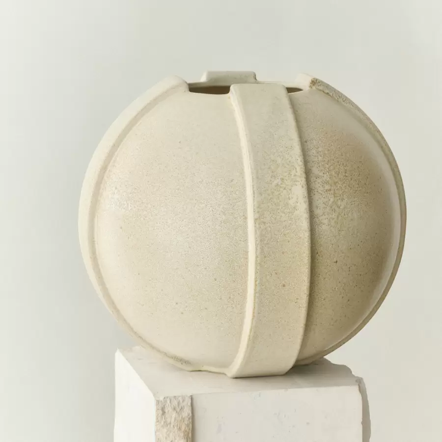 Louise Roe - Ceramic Vinci Vase #01, Vintage Glaze