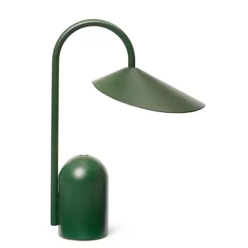 Ferm Living - Arum Transportabel Lampe, Grass Green