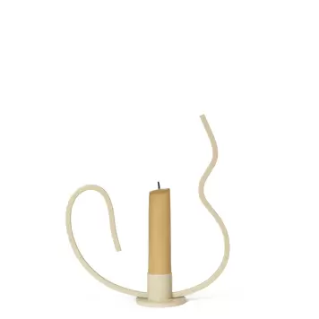 Ferm Living - Lysestage Valse Lav, Cashmere