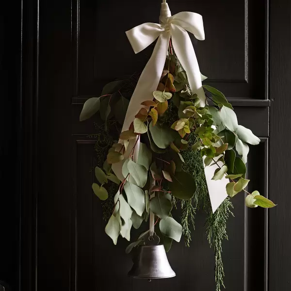 TineK Home - 5m. Satinbånd, Creme B:5cm. - lav selv julesløjfe