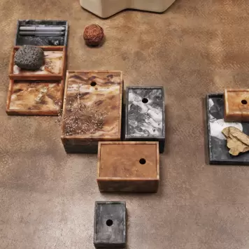 Ferm Living - Mist Box, Charcoal 10*15