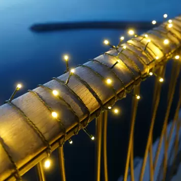 Sirius - Easy-Line julelys Batterikæde 40 LED, Varm Hvid Sirius - Easy-Line julelys Batterikæde 40 LED, Varm Hvid