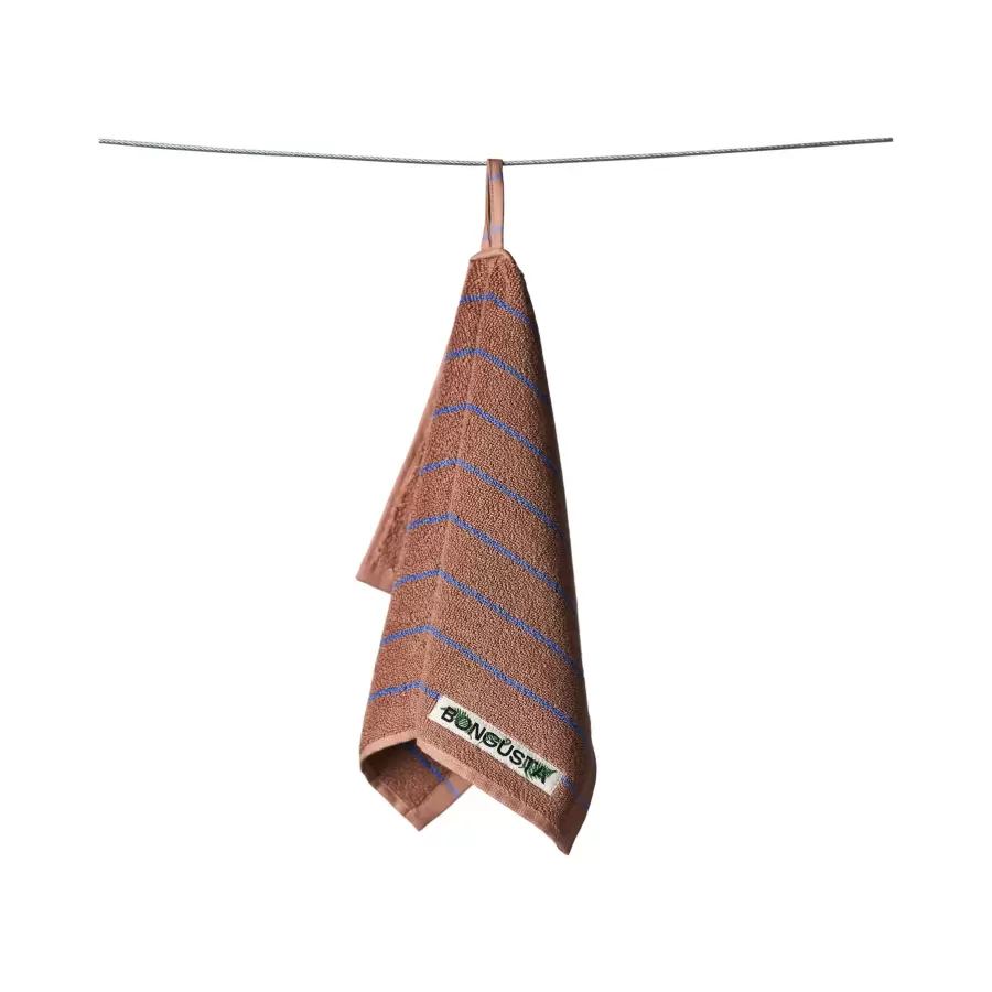 Bongusta - Gæstehåndklæder stribede Naram 30*50, fl. farver