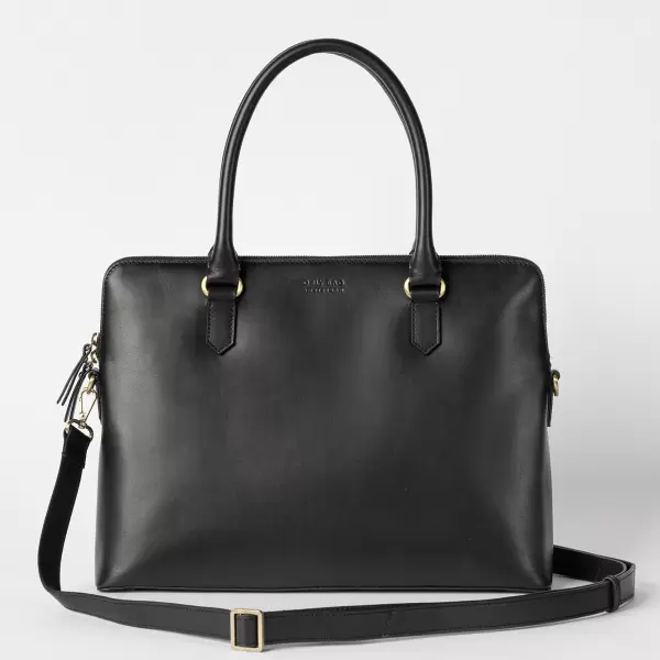 O My Bag - Arbejdstaske 16" Hayden, Black Classic Leather O My Bag - Arbejdstaske 16" Hayden, Black Classic Leather
