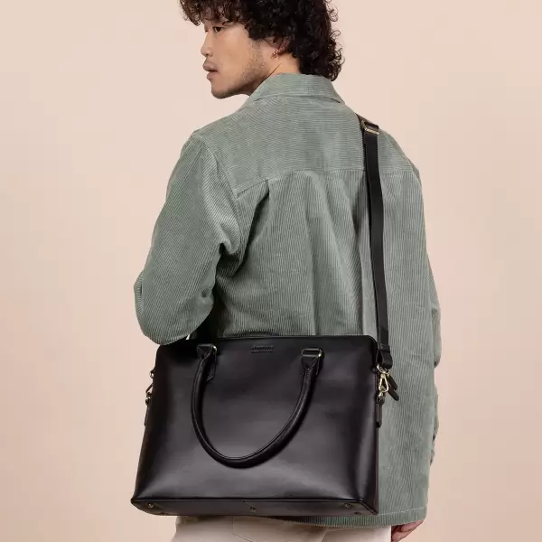 O My Bag - Arbejdstaske 16" Hayden, Black Classic Leather O My Bag - Arbejdstaske 16" Hayden, Black Classic Leather