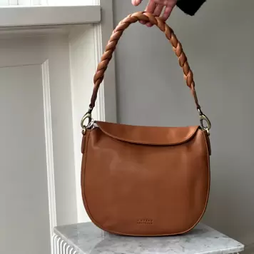 O My Bag - Cross Body Lana, Wild Oak Soft Grain Leather O My Bag - Cross Body Lana, Wild Oak Soft Grain Leather