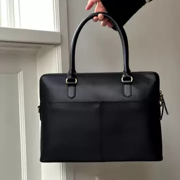O My Bag - Arbejdstaske Hayden, Black Classic Leather O My Bag - Arbejdstaske Hayden, Black Classic Leather