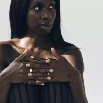 Trine Tuxen - Ring Hayden, Forgyldt sterlingsølv Trine Tuxen - Ring Hayden, Forgyldt sterlingsølv