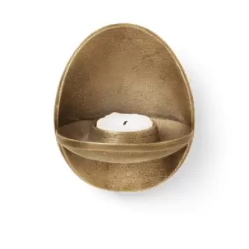 Ferm Living - Agapé Væglysestage, Fyrfadslys Messingfinish Ferm Living - Agapé Væglysestage, Fyrfadslys Messingfinish