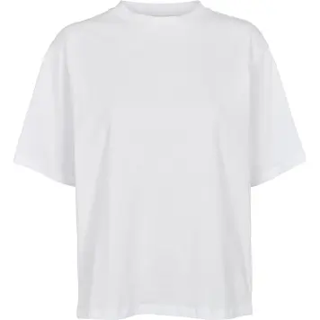 Basic Apparel - Raja Tee, Hvid Basic Apparel - Raja Tee, Hvid