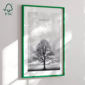 INCADO - Ramme 50*70 Slim, Green, Hent selv INCADO - Ramme 50*70 Slim, Green, Hent selv