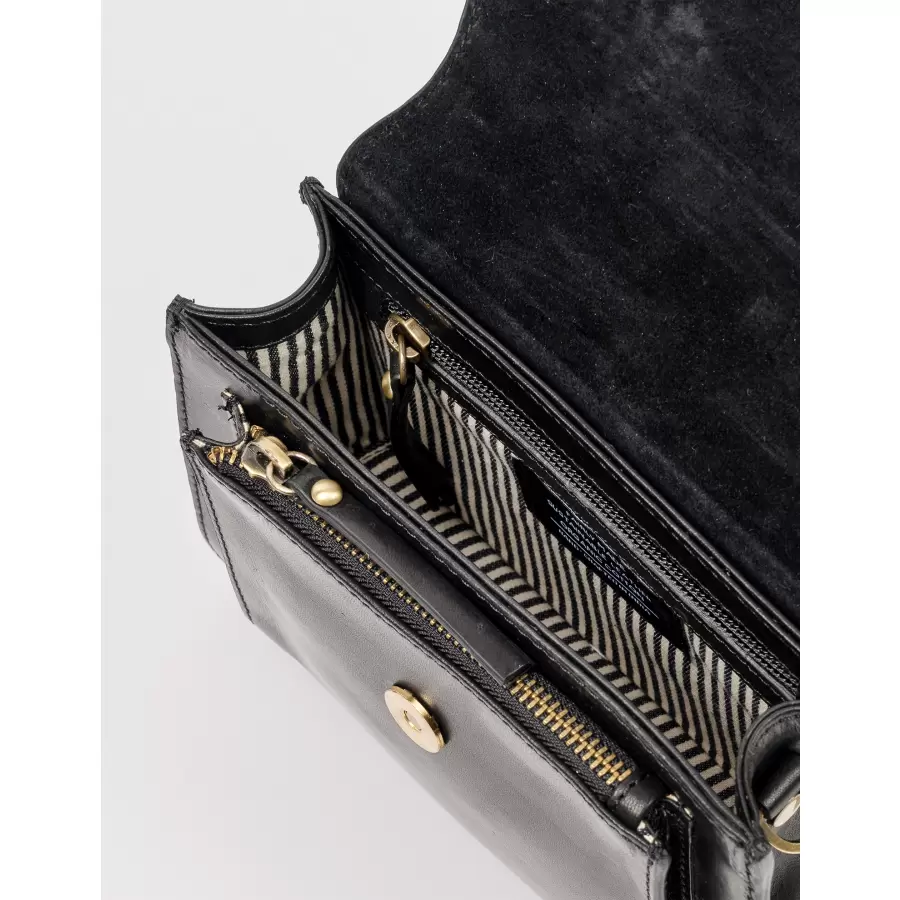 O My Bag - Harper Mini, Black Classic Leather