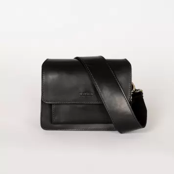 O My Bag - Harper Mini, Black Classic Leather O My Bag - Harper Mini, Black Classic Leather