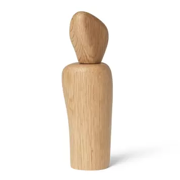 Ferm Living - Cairn Salt- eller peberkværn, Egetræ Ferm Living - Cairn Salt- eller peberkværn, Egetræ