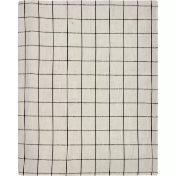 House Doctor - Ternet dug Join, 150*260 Off White/Sort House Doctor - Ternet dug Join, 150*260 Off White/Sort