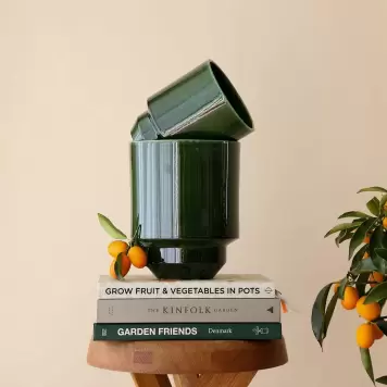 Bergs Potter -  Ø:18 Krukke The Hoff Pot Glaseret - Hent selv