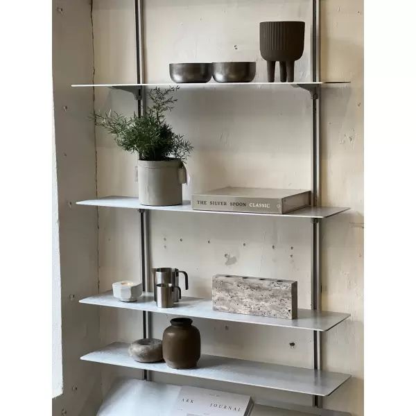 Detra - The Original Shelving System - Detra Reolsystem, Aluminium Detra - The Original Shelving System - Detra Reolsystem, Aluminium