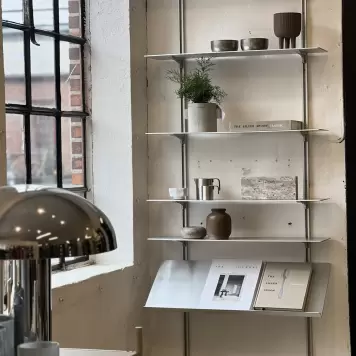 Detra - The Original Shelving System  - Detra Reolsystem, Aluminium 