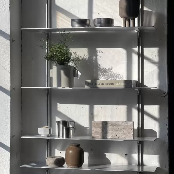 Detra Units - Detra Reolsystem, Aluminium - hent selv vare Detra Units - Detra Reolsystem, Aluminium - hent selv vare