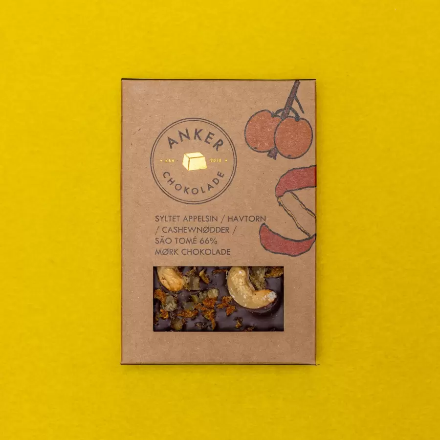 Anker chokolade - Chokolade, Havtorn/Cashew