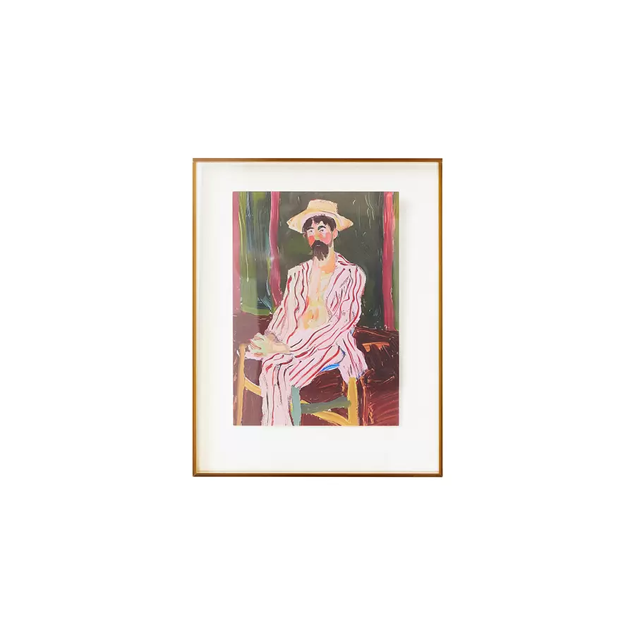 HK living - Acrylic Frame Olive, Artist, 29*37
