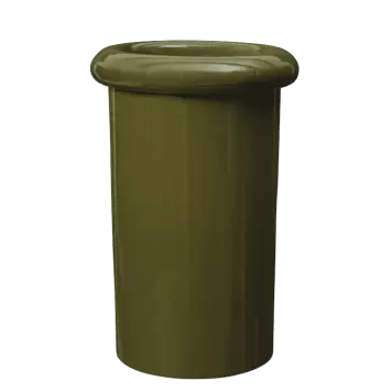 Ferm Living - Rollo Pot Moss Green, H:46 - Hent selv Ferm Living - Rollo Pot Moss Green, H:46 - Hent selv