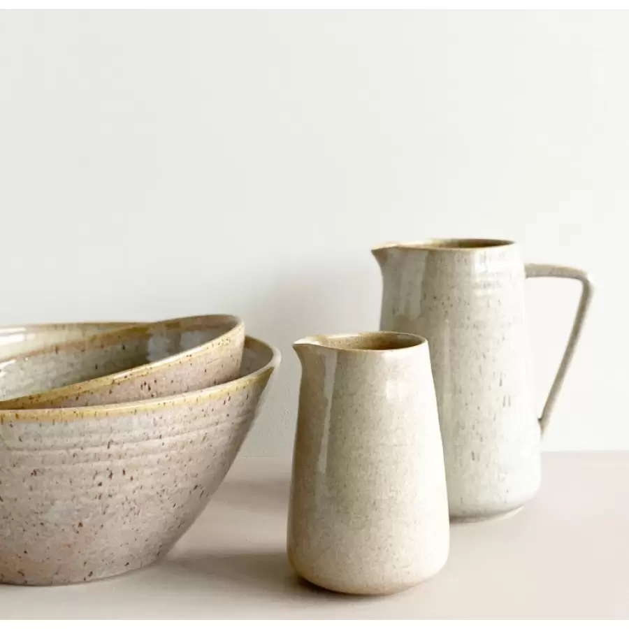 Bornholms Keramikfabrik - Ø-Vandkande - Fl. farver