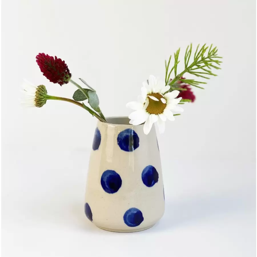 Bornholms Keramikfabrik - Ø-Vase, Tiny - Fl. farver