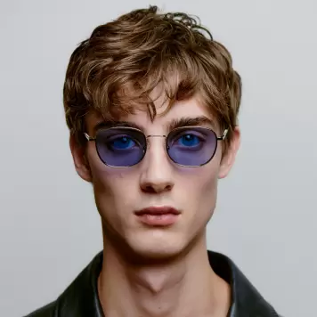 A.Kjærbede - Solbrille Hello, Silver