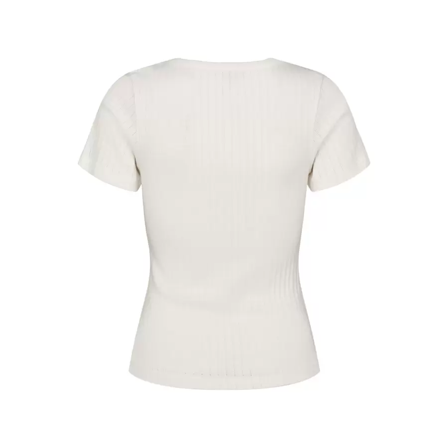 esmé studios - Ella Wide O-neck Top, Snow White
