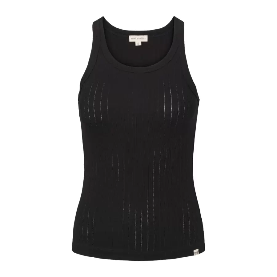 esmé studios - Ella Tank Top, Sort
