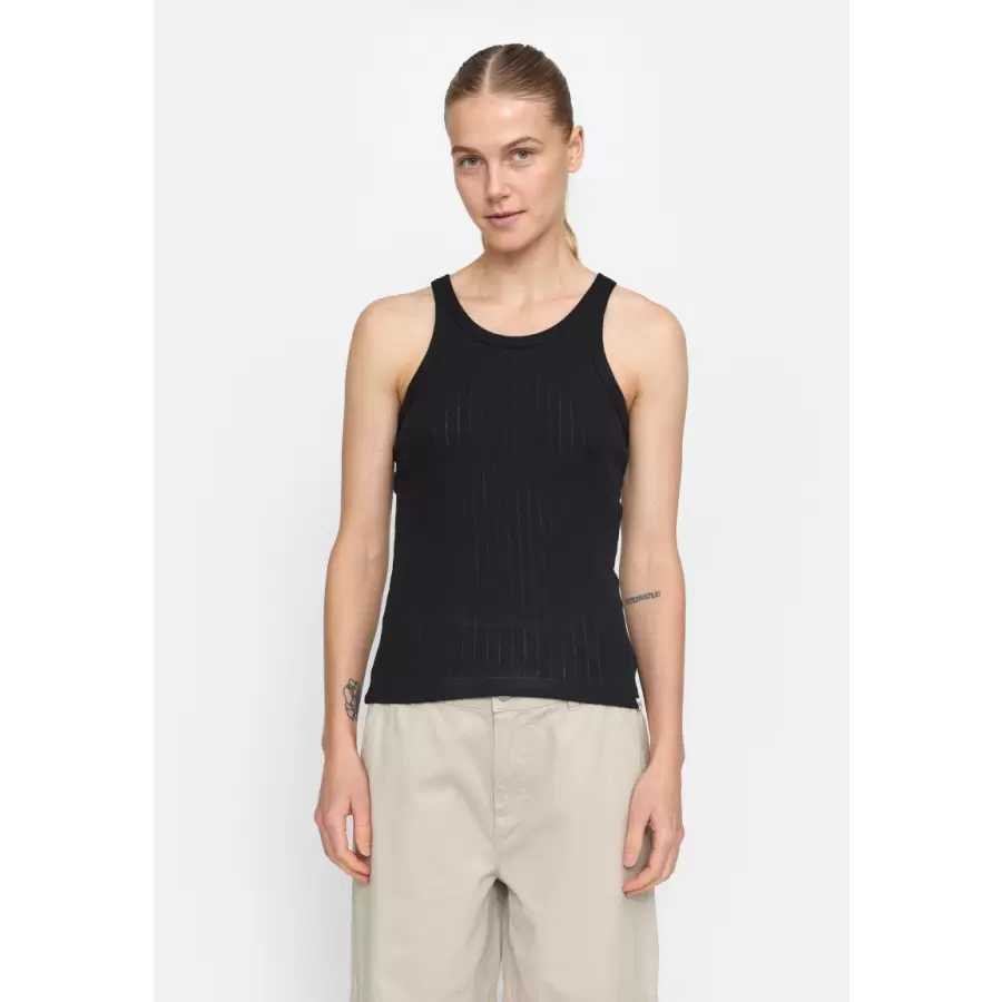 esmé studios - Ella Tank Top, Sort