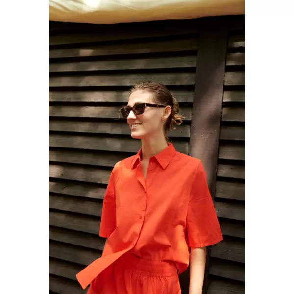 Basic Apparel - Skjorte Silje, Grenadine