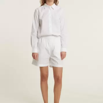 Basic Apparel - Shorts Silje, Bright White