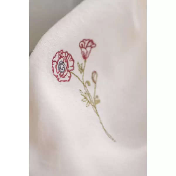 Ib Laursen - Stofserviet Flora, Valmue