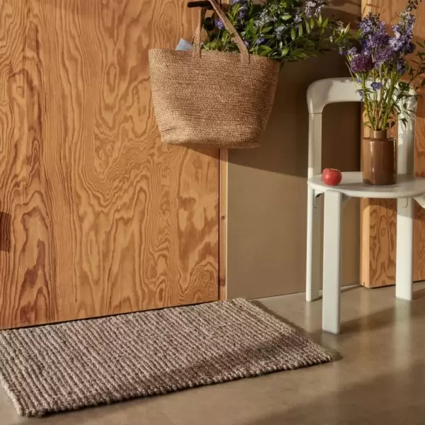 dixie - Dørmåtte Julia, jute 90x60 cm. - Flere farve- vælg i dropdown