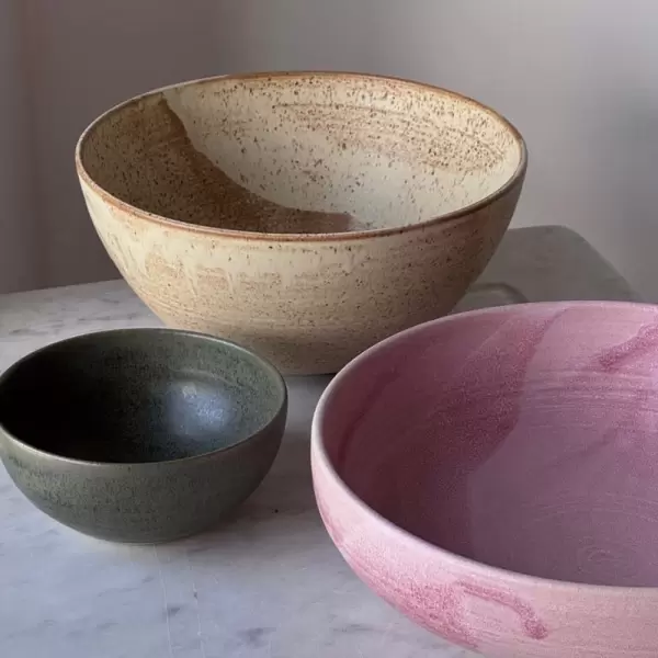 Julie Damhus - Oda Håndlavet Fad, Fl. farver