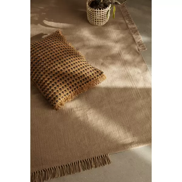 ferm LIVING - Gulvtæppe Hem Square, Sand 140*240 - hent selv