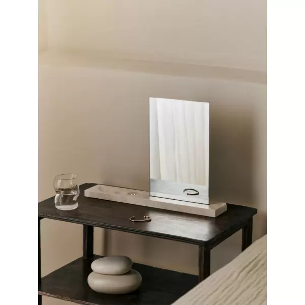 ferm LIVING - Pebble Box Medium, Sand/Cream